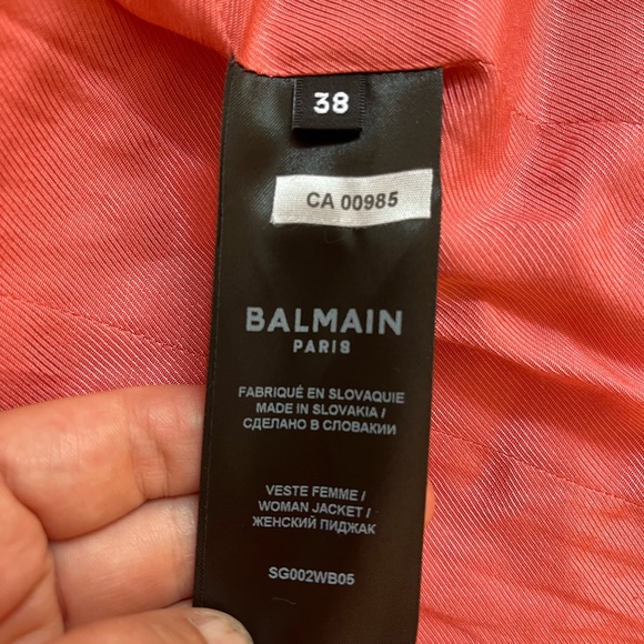 Balmain jacket - Picture 8 of 8